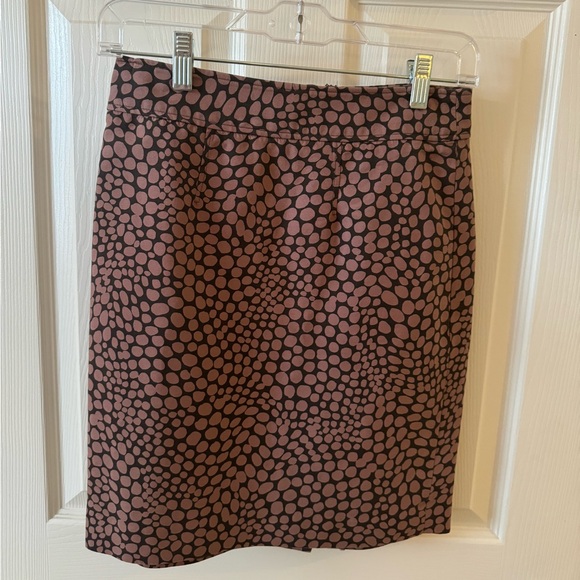Ann Taylor LOFT Brown Skirt 0P - Picture 1 of 4